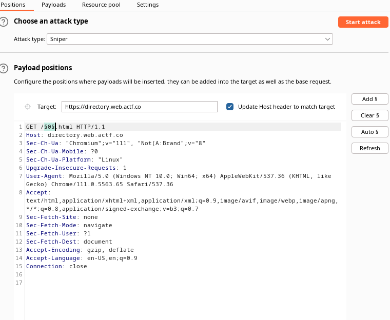 Capturing request brupsuite
