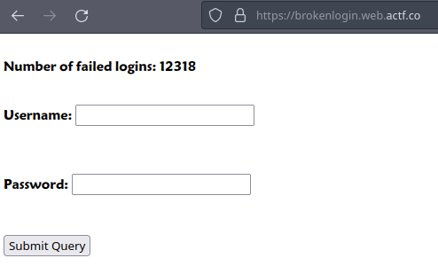 brokenlogin homepage